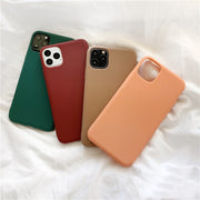 Pure color phone case