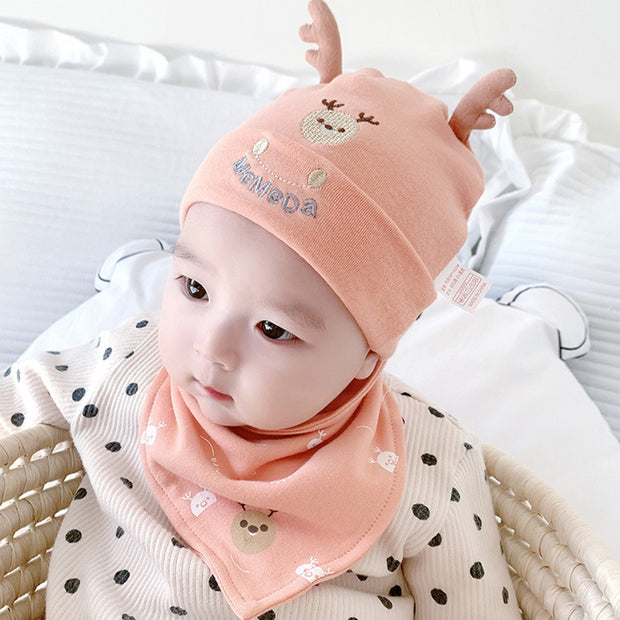 Spring Cotton Cute Baby Pullover Hat