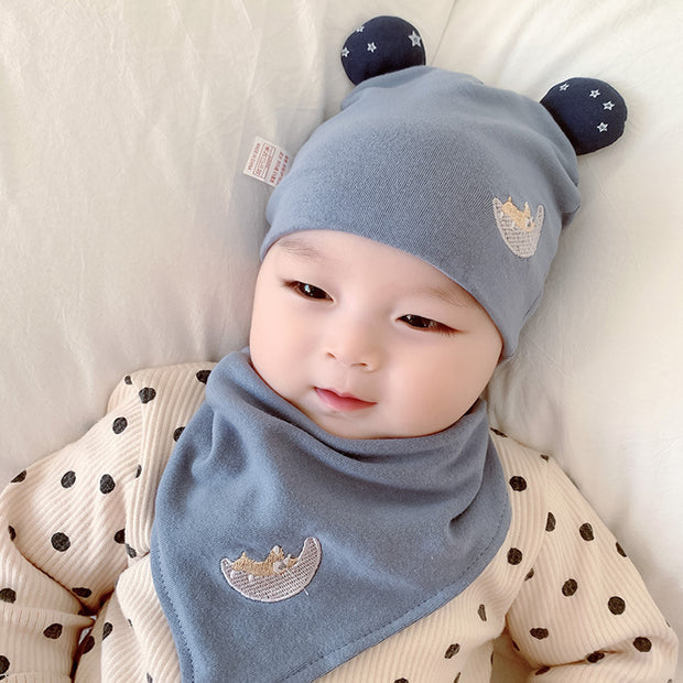 Spring Cotton Cute Baby Pullover Hat