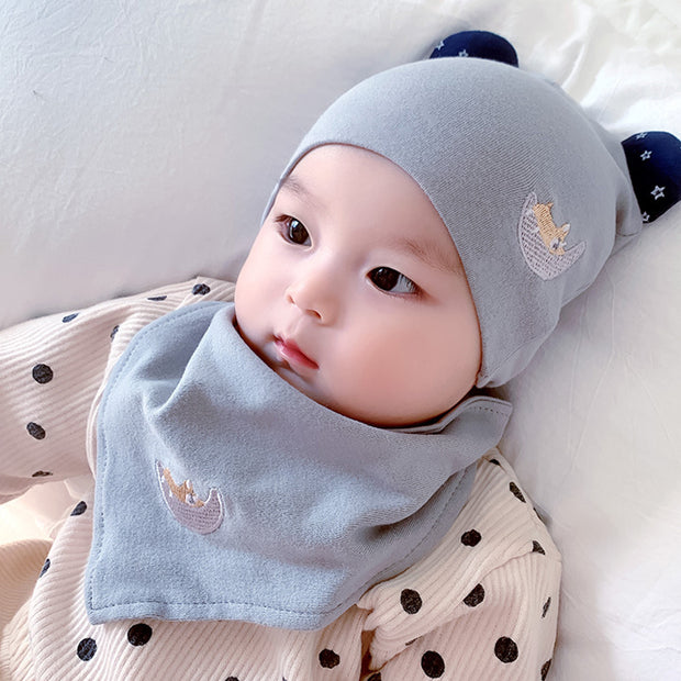 Spring Cotton Cute Baby Pullover Hat