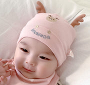 Spring Cotton Cute Baby Pullover Hat