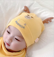 Spring Cotton Cute Baby Pullover Hat