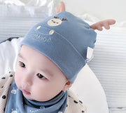 Spring Cotton Cute Baby Pullover Hat