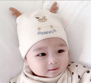 Spring Cotton Cute Baby Pullover Hat