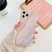 Marble frosted phone case