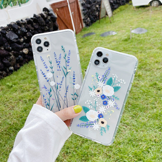 Flower phone case