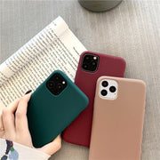 Pure color phone case