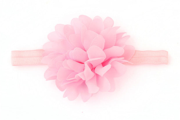 Handmade chiffon flower