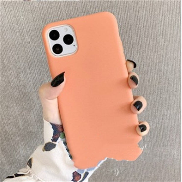 Pure color phone case