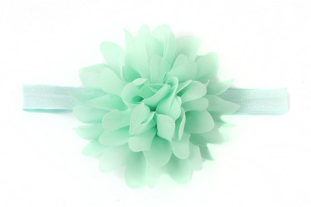 Handmade chiffon flower