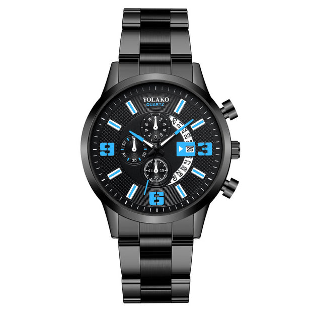 Fashion Big Digital Calendar Men's Watch