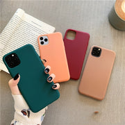 Pure color phone case